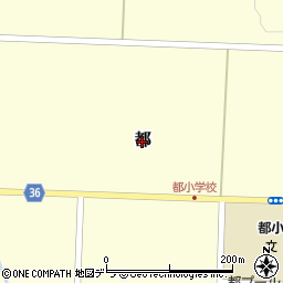 北海道赤井川村（余市郡）都周辺の地図