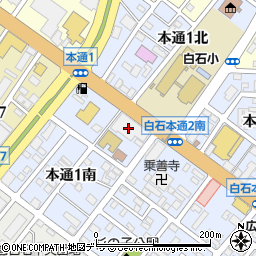 株式会社北海道秀工周辺の地図