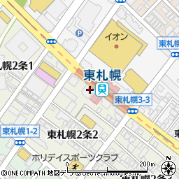 はなの舞　東札幌店周辺の地図