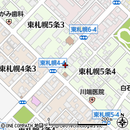 株式会社協成北海道営業所周辺の地図