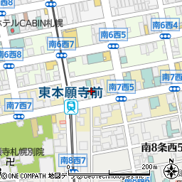 ホテルリブマックス札幌すすきの周辺の地図