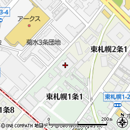 東急リネン・サプライ北海道周辺の地図
