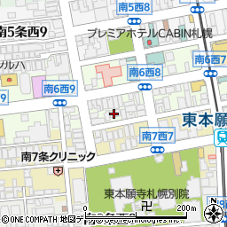 株式会社札幌平成代行社周辺の地図