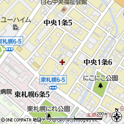 北海道環境株式会社周辺の地図