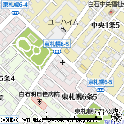 ヴィラ札幌管理組合周辺の地図