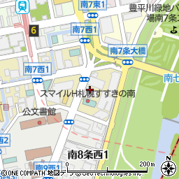 株式会社明光商会北海道支店周辺の地図