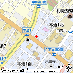 松本フラワー周辺の地図