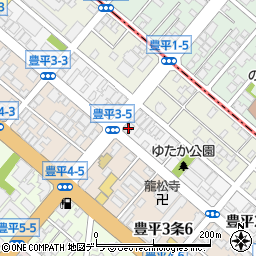 わかもと製薬札幌営業所周辺の地図