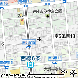 札幌バハイセンター周辺の地図