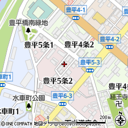 ピュア・Ｍ・豊平周辺の地図
