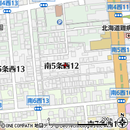三昌商事株式会社　札幌営業所周辺の地図