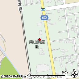 栗山興産株式会社　ポリエチレン加工場周辺の地図