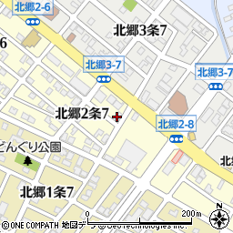 札幌山本養蜂園倉庫周辺の地図