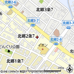 札幌山本養蜂園倉庫周辺の地図