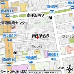 カサ・ローゼ札幌周辺の地図