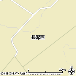 北海道余市郡仁木町長沢西周辺の地図