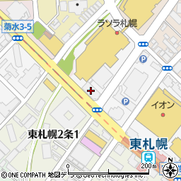 北海道エナジティック・コンベンションゲートウェイビル周辺の地図