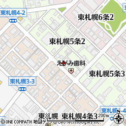 株式会社ベリージャパン　札幌支店周辺の地図