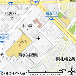 ジェイズコート東札幌周辺の地図