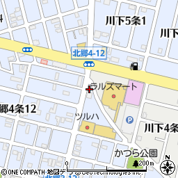 北海道警察本部白石警察署交番北都周辺の地図