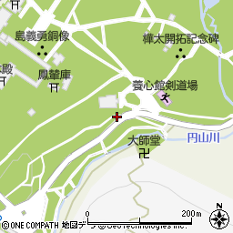 北海道札幌市中央区宮ケ丘周辺の地図