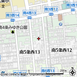 プライムアーバン札幌医大前周辺の地図