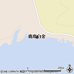 北海道夕張市鹿島白金周辺の地図