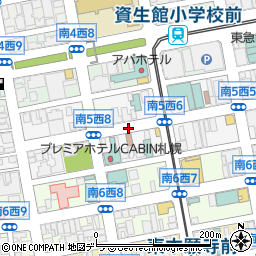 札幌市役所　区役所中央区役所・中央保健センター西創成まちづくりセンター周辺の地図