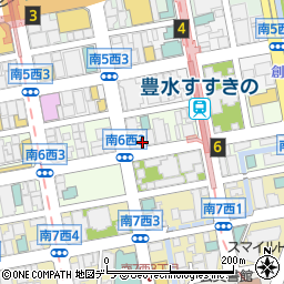 ティーダ南６条周辺の地図