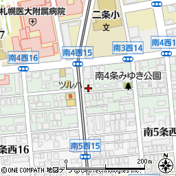 リパーク札幌南４西１４駐車場周辺の地図