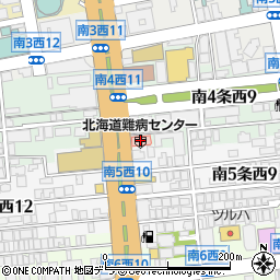 北海道難病センター周辺の地図