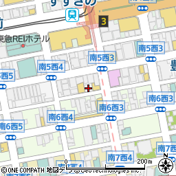 カラオケ本舗 まねきねこ 札幌すすきの南5条店周辺の地図