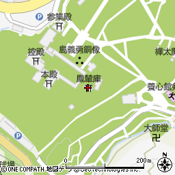 鳳輦庫周辺の地図