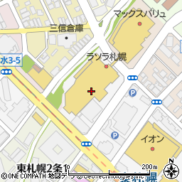 ラソラ札幌周辺の地図