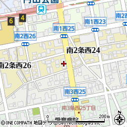 クリオ円山裏参道周辺の地図