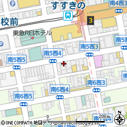 ラムしゃぶ専門えいじん札幌本店周辺の地図