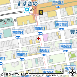 札幌 くろつら亭周辺の地図