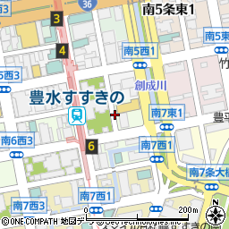 株式会社タイヨー製作所　札幌営業所周辺の地図