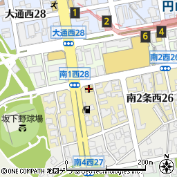 六花亭円山店周辺の地図