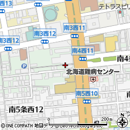 北海道札幌市中央区南４条西11丁目周辺の地図