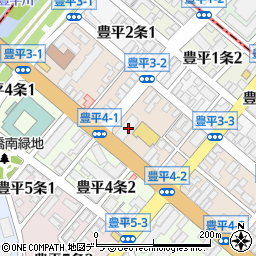 スポット豊平店周辺の地図