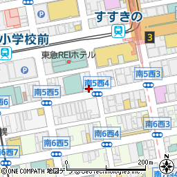札幌肉酒場 肉刺しと酒とACT‐あくと‐周辺の地図