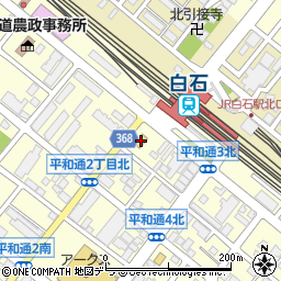 ローソン札幌平和通三丁目店周辺の地図