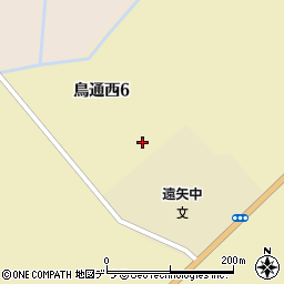 北海道釧路郡釧路町鳥通西周辺の地図