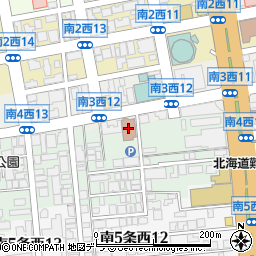 北海道私立学校教職員組合協議会周辺の地図