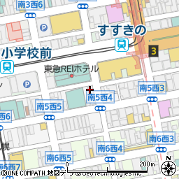 寿司 写楽 札幌第二店周辺の地図