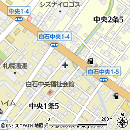 札幌エムケイ周辺の地図