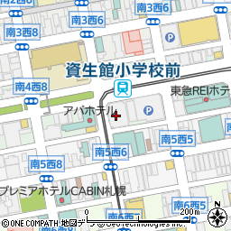 タイムズステーション札幌すすきの周辺の地図