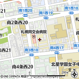 あしたば薬局南２条店周辺の地図