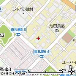 日発販売株式会社　北海道支店周辺の地図